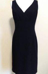 Ann Taylor V neck sheath dress